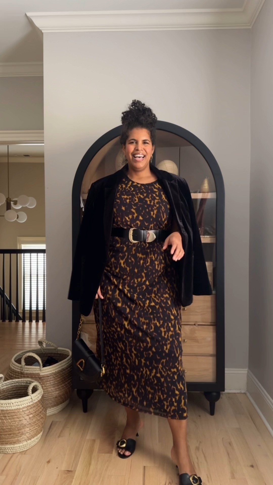 Wearing size 2x in Walmart dress and blazer (I’d advise sizing down in both). 

#LTKFindsUnder50 #LTKMidsize #LTKPlusSize