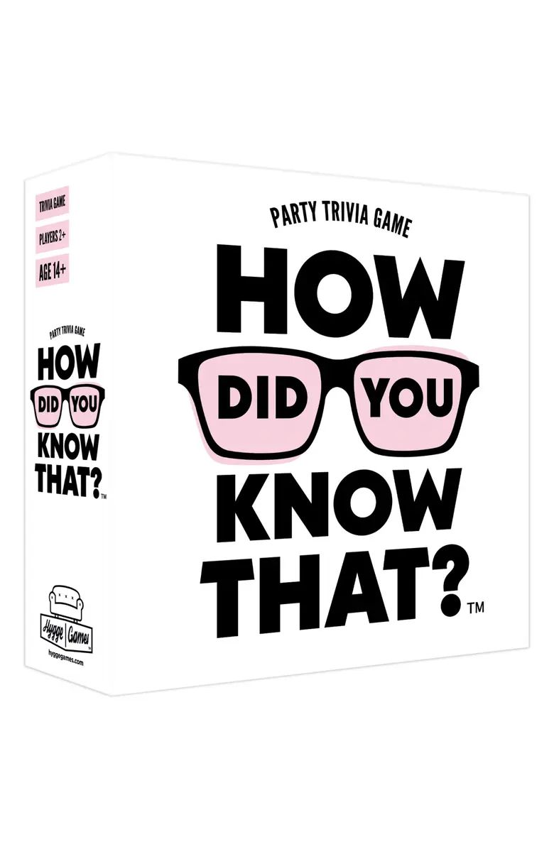 HYGGE GAMES 'How Did You Know That?' Party Trivia Game | Nordstrom | Nordstrom