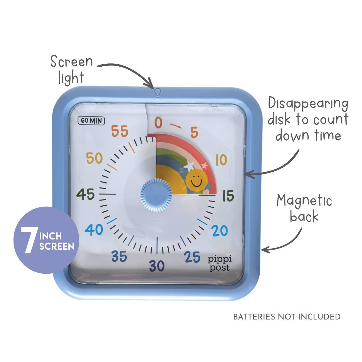 Pippi Post Mechanical Visual Timer, Teacher Supplies | Target