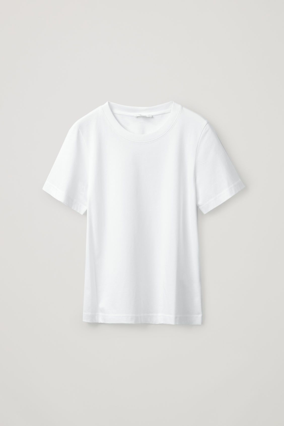 REGULAR FIT T-SHIRT - White - COS | COS (US)