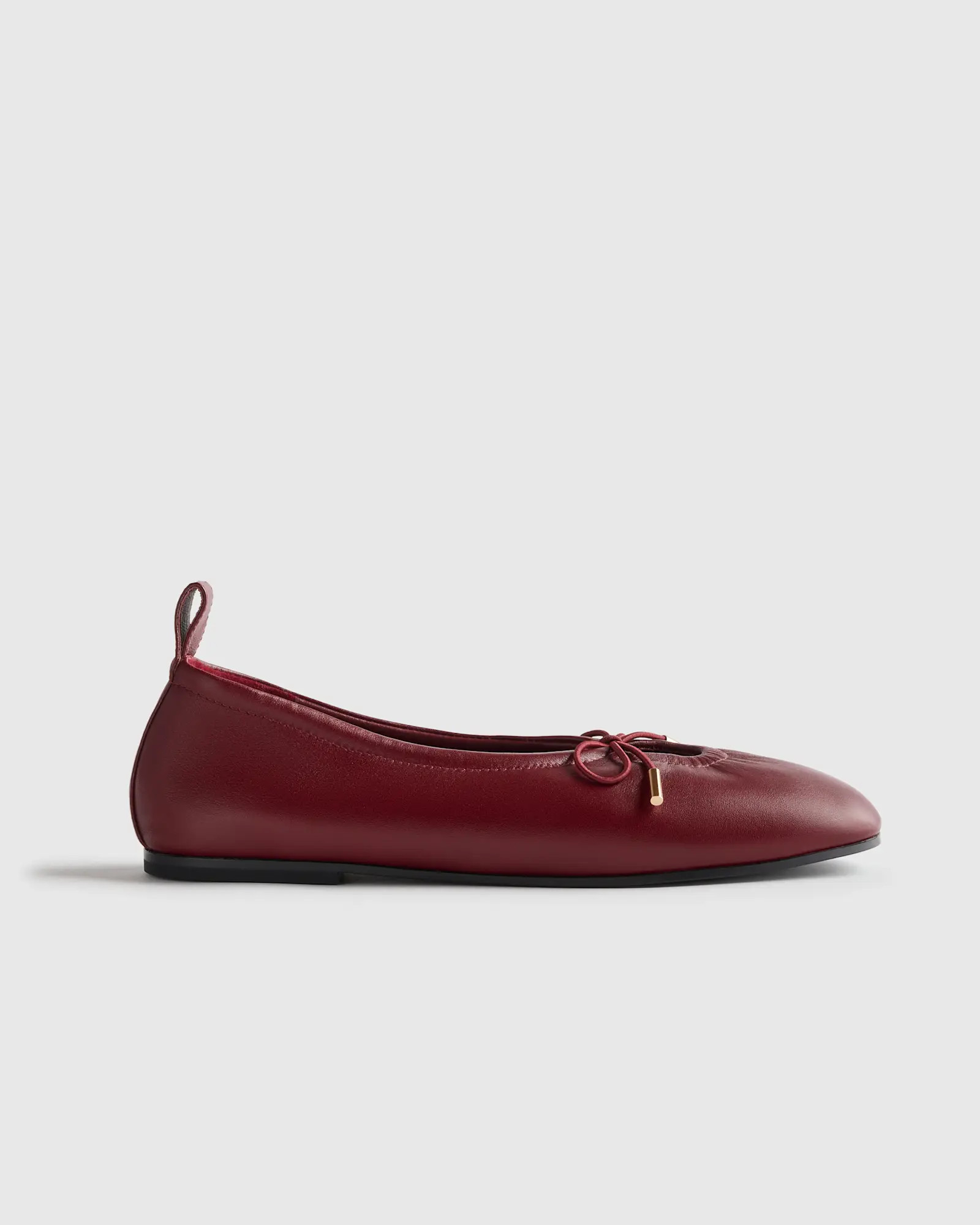 Italian Leather Keyhole Ballet Flat | Quince