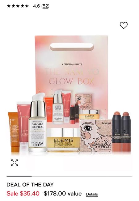 Macy’s BIG beauty & skincare FLASH SALE! 40-50% OFF select products today only online 🤩 

7-Pc. The Nam Vo Glow Box Set, Created for Macy's is ON SALE for only $35.40 ($178 value!) 

Side note: if you’re on the Alex Earle train, this is the FULL SIZE highlight product that she uses! *just saying* 

#macysflashsale #beautysale #skincaresale #alexearle 

#LTKunder50 #LTKsalealert #LTKbeauty