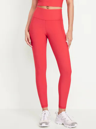 High-Waisted PowerSoft 7/8 Leggings | Old Navy (US)