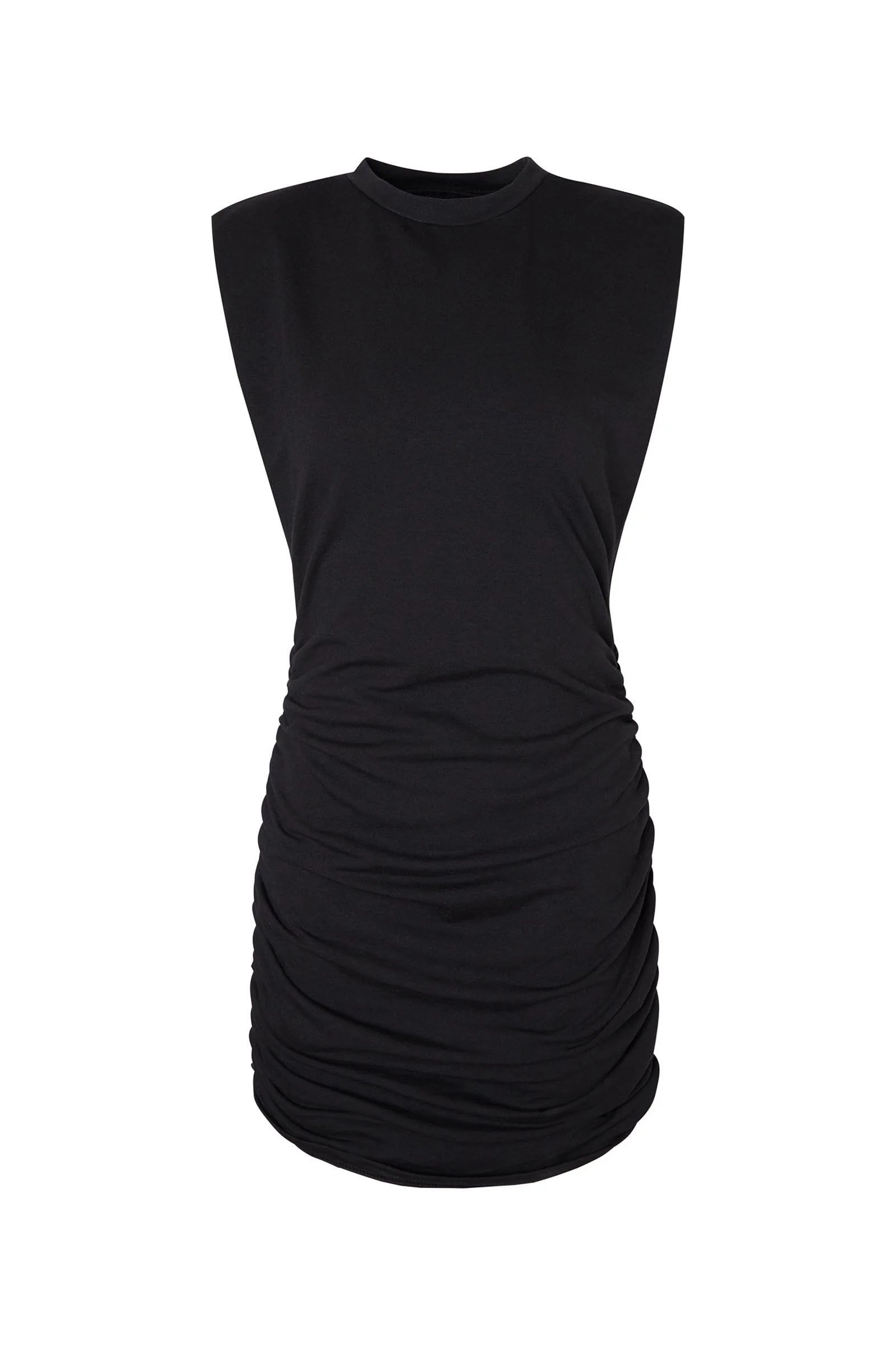 Mykah Black Sleeveless Mini Dress | J.ING