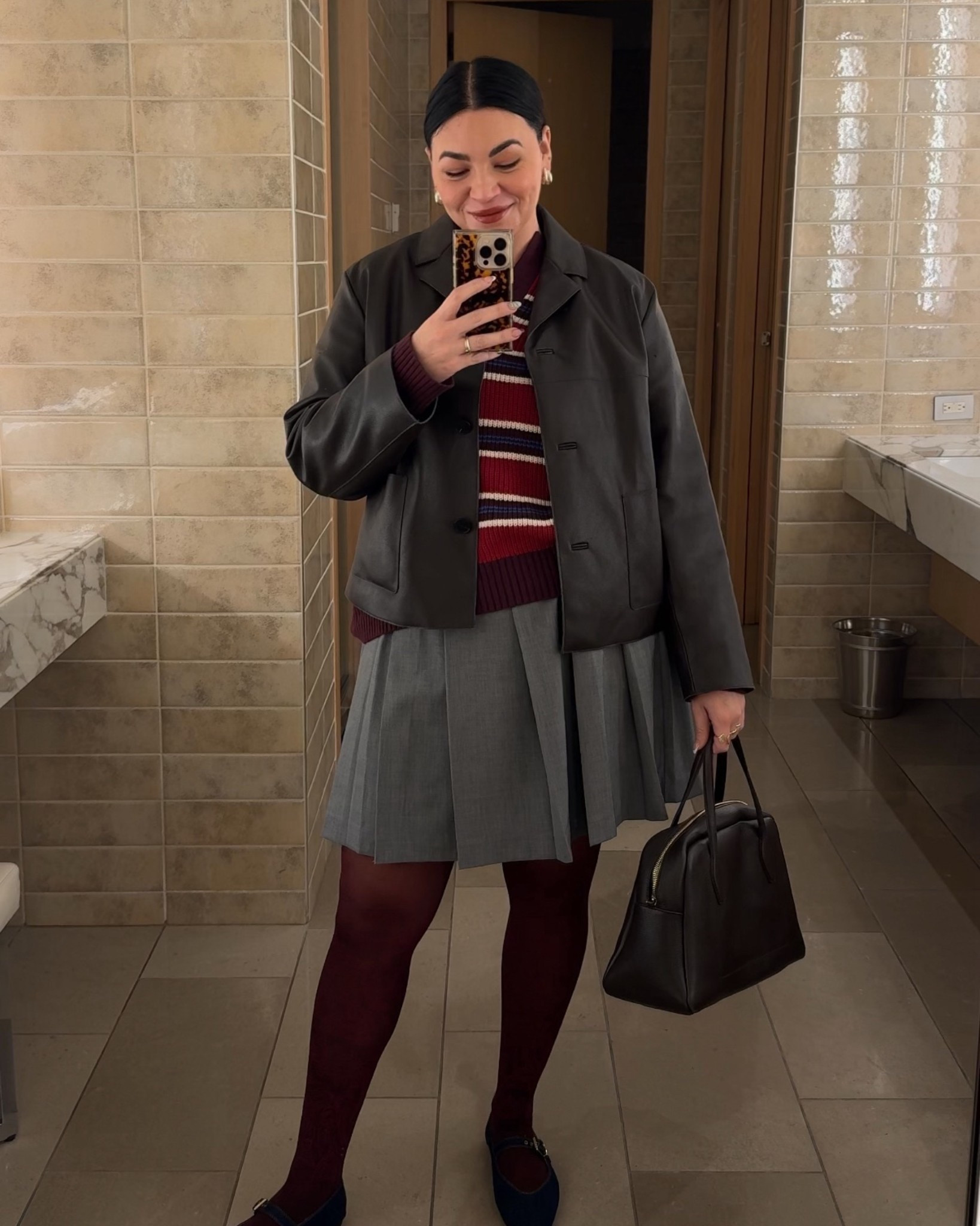 A holiday friendly preppy brunch look❤️ 

Skirt size L/14
Sweater Medium
Jacket XXL


#LTKHoliday