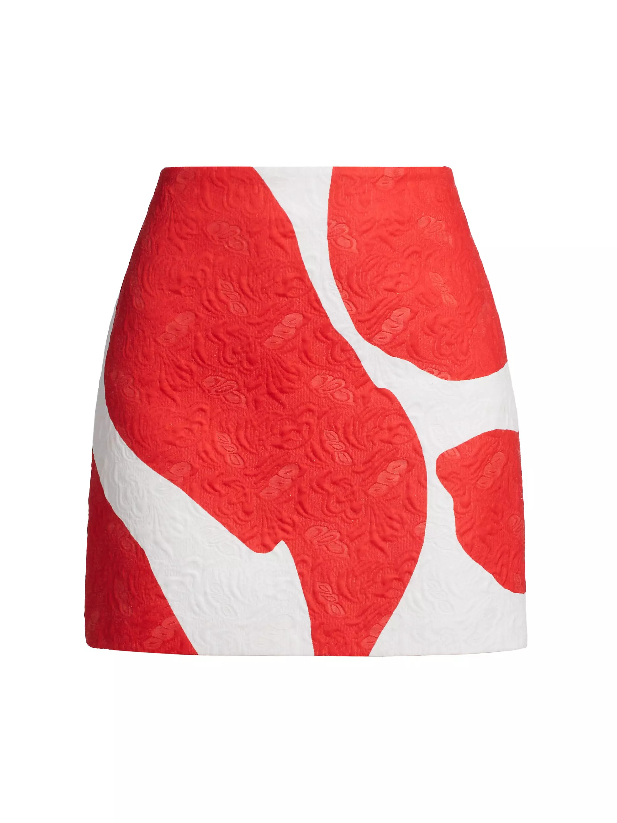 Grand Foliage Jacquard Miniskirt | Saks Fifth Avenue