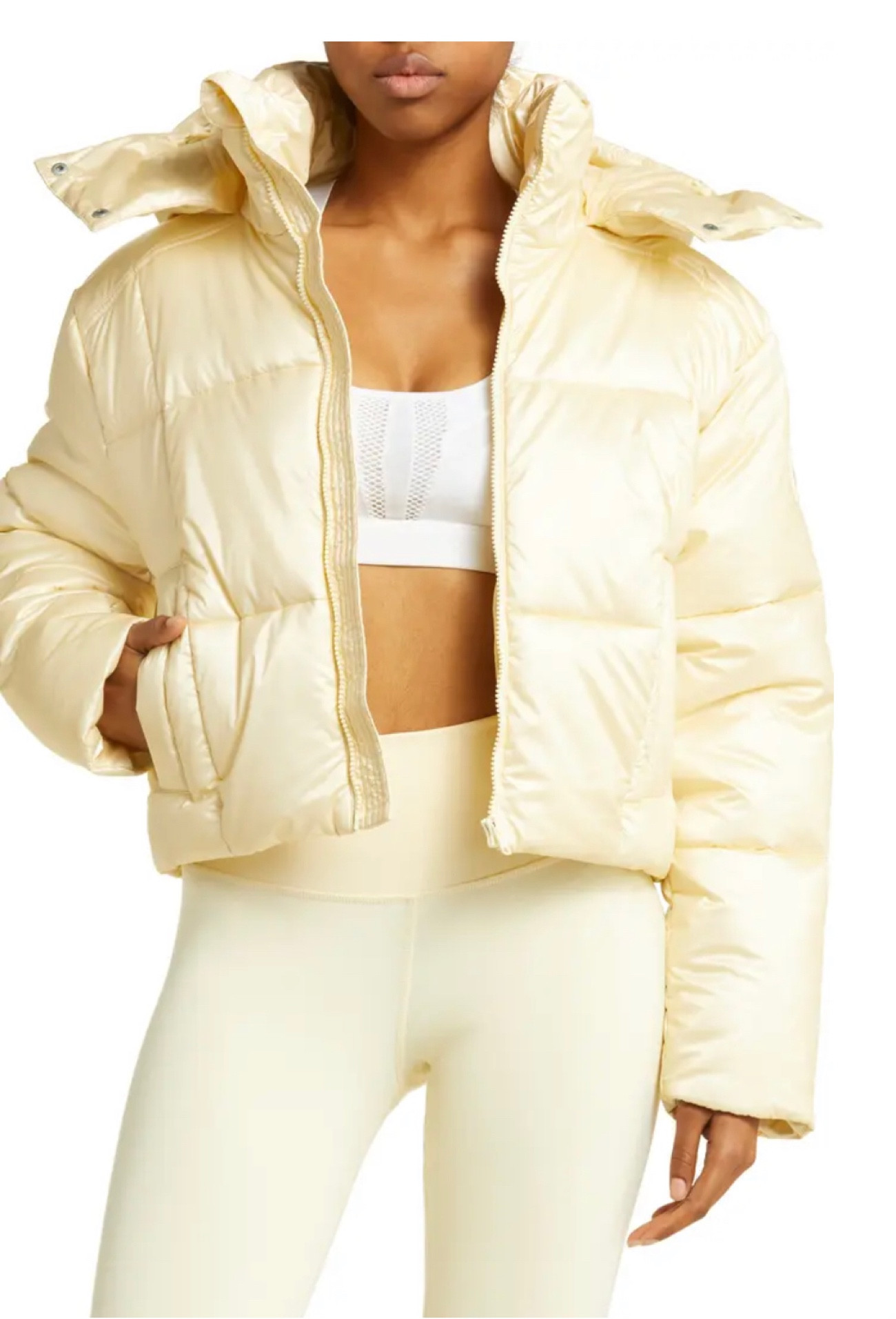 Cropped puffer jacket on sale 
Alo yoga 

#LTKunder50 #LTKGiftGuide #LTKunder100