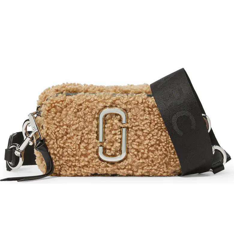 Marc Jacobs Snapshot Faux Shearling Crossbody Bag | Nordstrom | Nordstrom