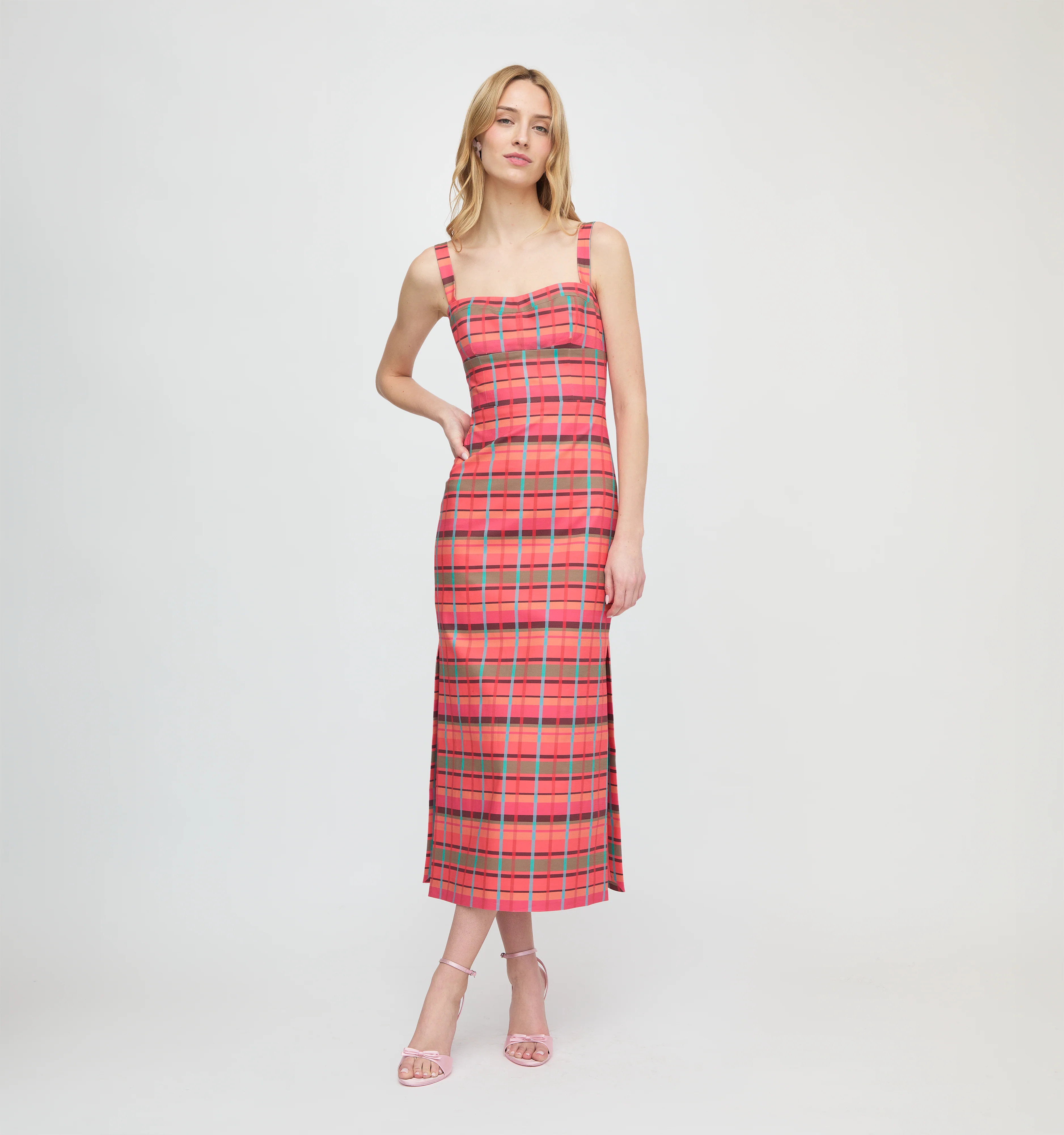 The Agnes Dress | Sunset Gingham / S | Hill House Home | Hill House Home US