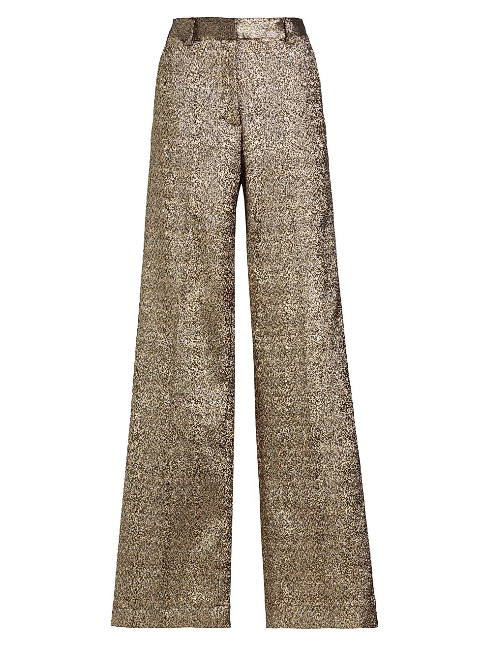 O'Connor Metallic Wide-Leg Trousers | Saks Fifth Avenue
