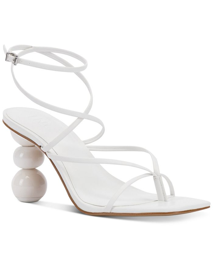 INC International Concepts Lilliana Ball Heel Sandals, Created for Macy's & Reviews - Heels & Pum... | Macys (US)