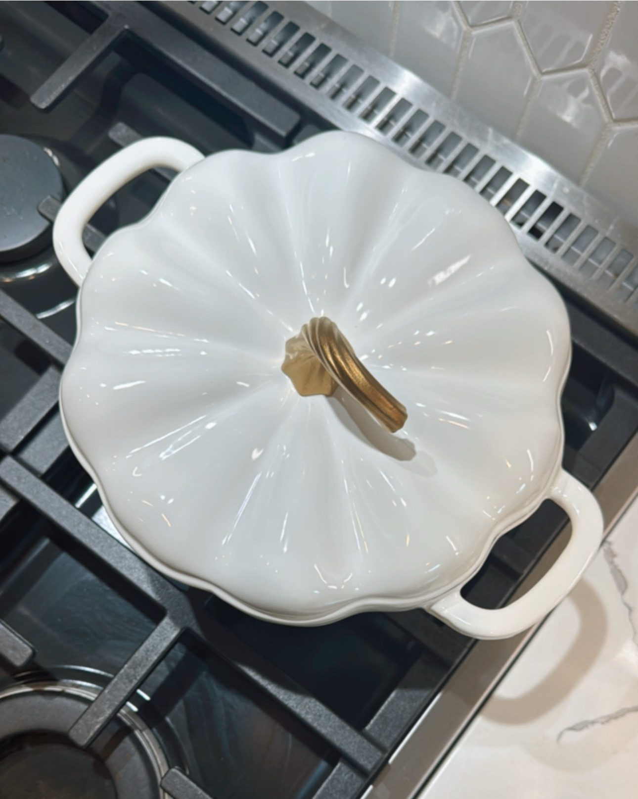 Give me all things Fall! Loving my new Cast Iron Dutch Oven from Walmart! I may never use it, but it looks beautiful on my stove 🤣  

#LTKFallSale #LTKHome #LTKSeasonal