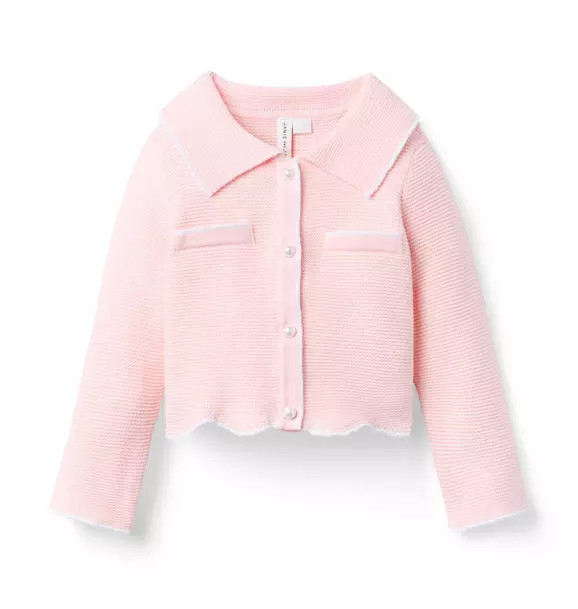 The Scalloped Hem Cardigan | Janie and Jack
