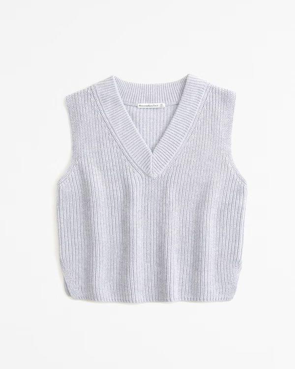 Women's V-Neck Sweater Vest | Women's Tops | Abercrombie.com | Abercrombie & Fitch (US)
