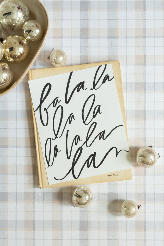 Fa la la la la | Lindsay Letters, LLC