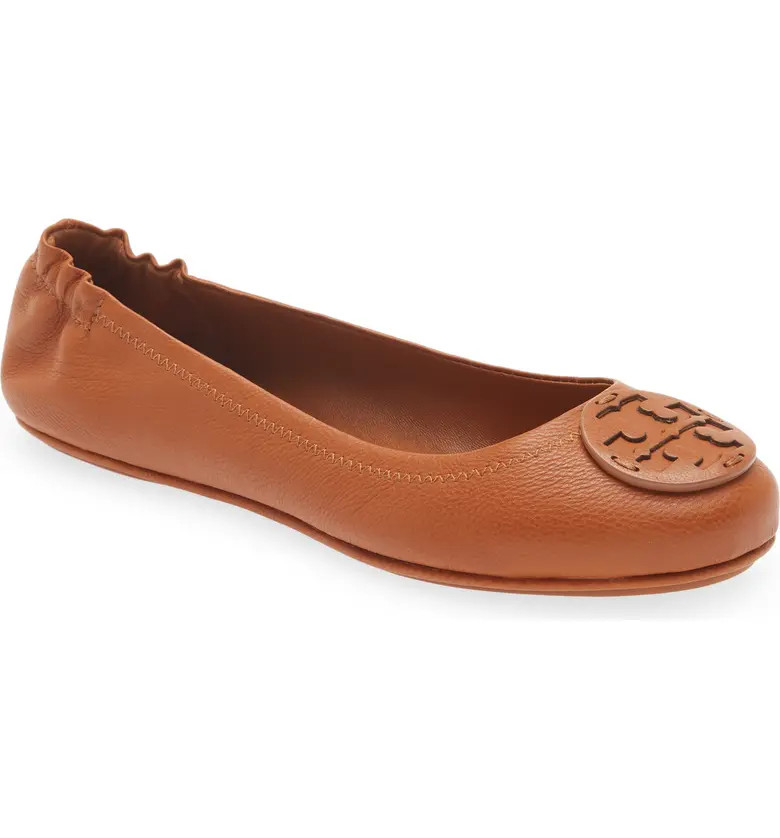 Tory Burch Minnie Travel Ballet Flat | Nordstrom | Nordstrom