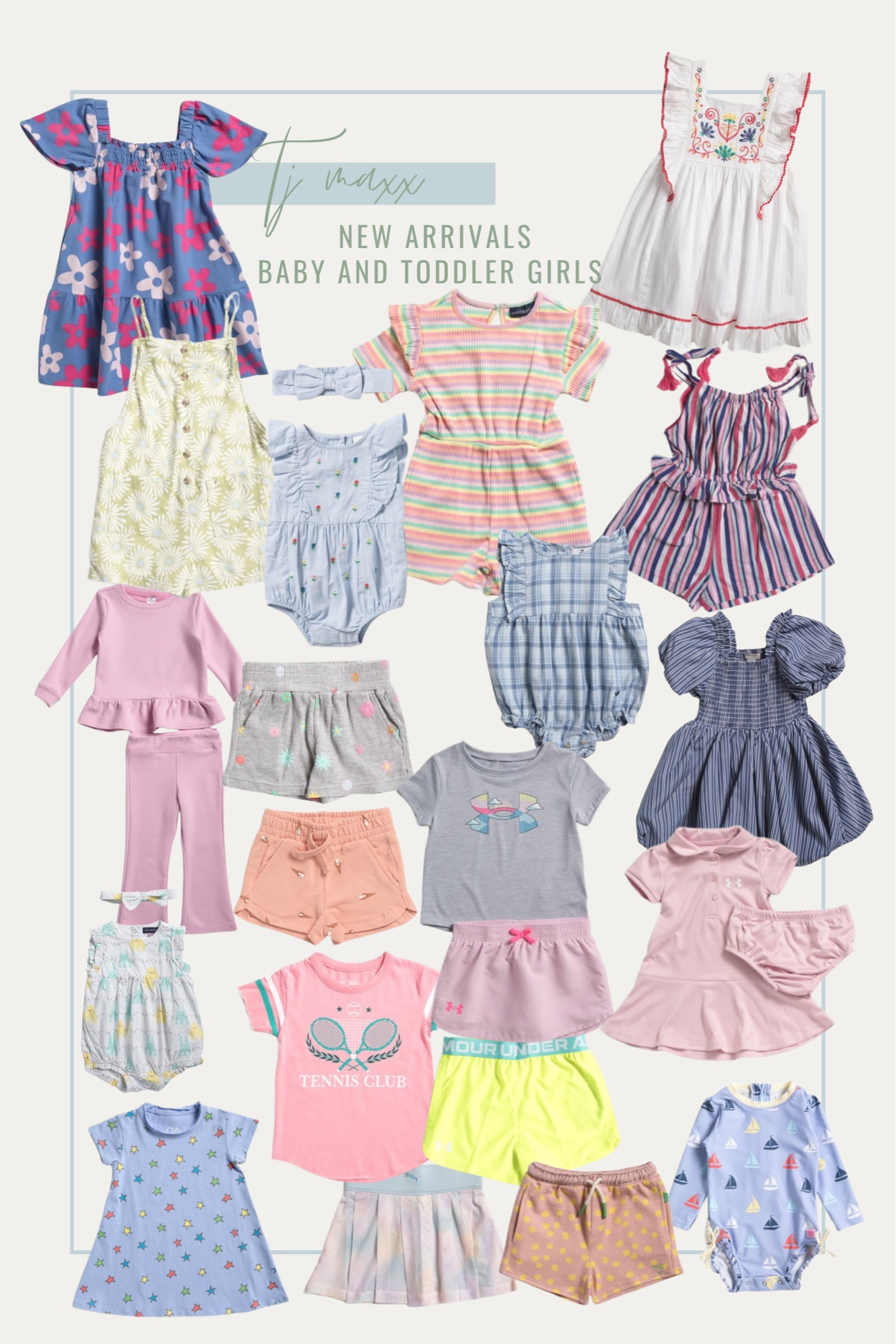 TJ MAXX FINDS! TJ MAXX NEW ARRIVALS! TJ Maxx little girl clothes, TJ maxx baby girl clothes, TJ maxx toddler clothes, TJ maxx spring finds, TJ maxx dresses, TJ maxx online, Marshalls, homegoodss

#LTKBaby #LTKFindsUnder50 #LTKKids