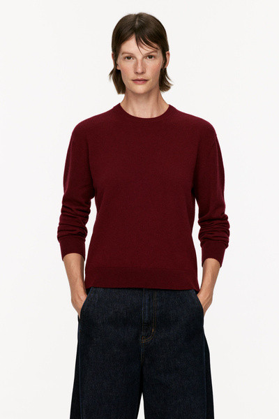 Pullover aus Kaschmir und Wolle – Dunkelrot – ARKET AT | Arket EU