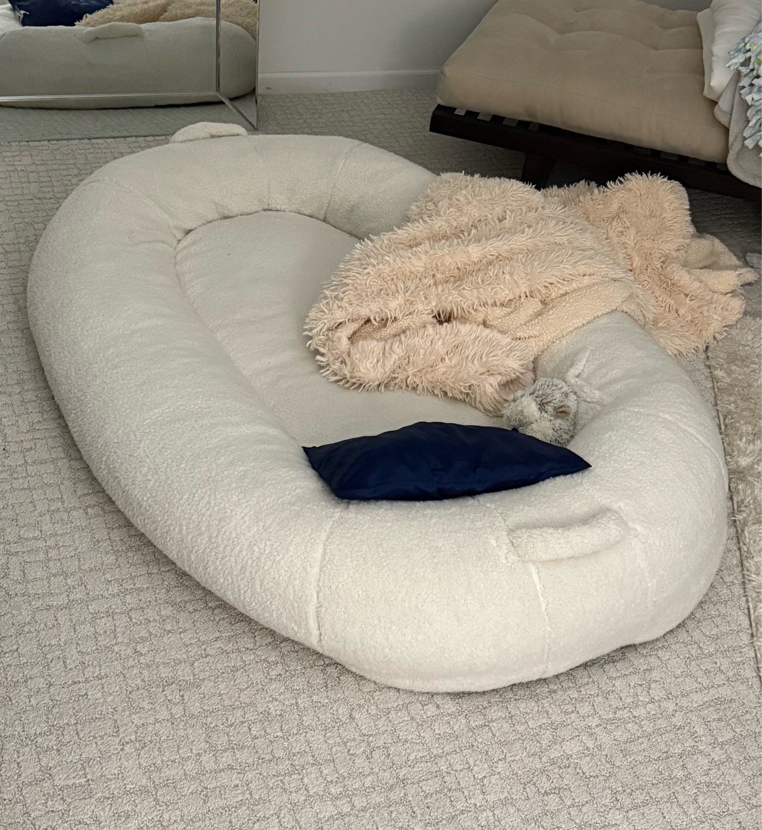 My daughter absolutely love this Human Dog Bed! Super plush and comfy to sleep on, cozy and warm, and also keeps her safe from not falling off the bed (she’s a wild sleeper!) Also, highly recommend for ladies night - they loved it and didn’t get off of it! The prices range from $94-$157 from the products I tagged! #LTKFindsUnder100

#LTKGiftGuide #LTKHome #LTKKids