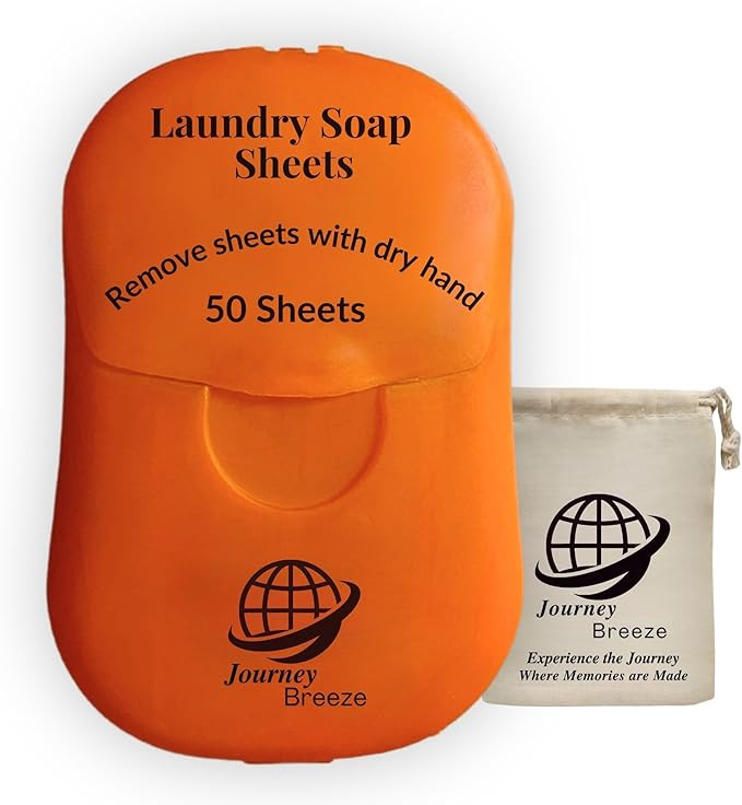 Travel Laundry Detergent Sheets - Portable and Efficient, Great for Cruises, Camping, Glamping, B... | Amazon (US)