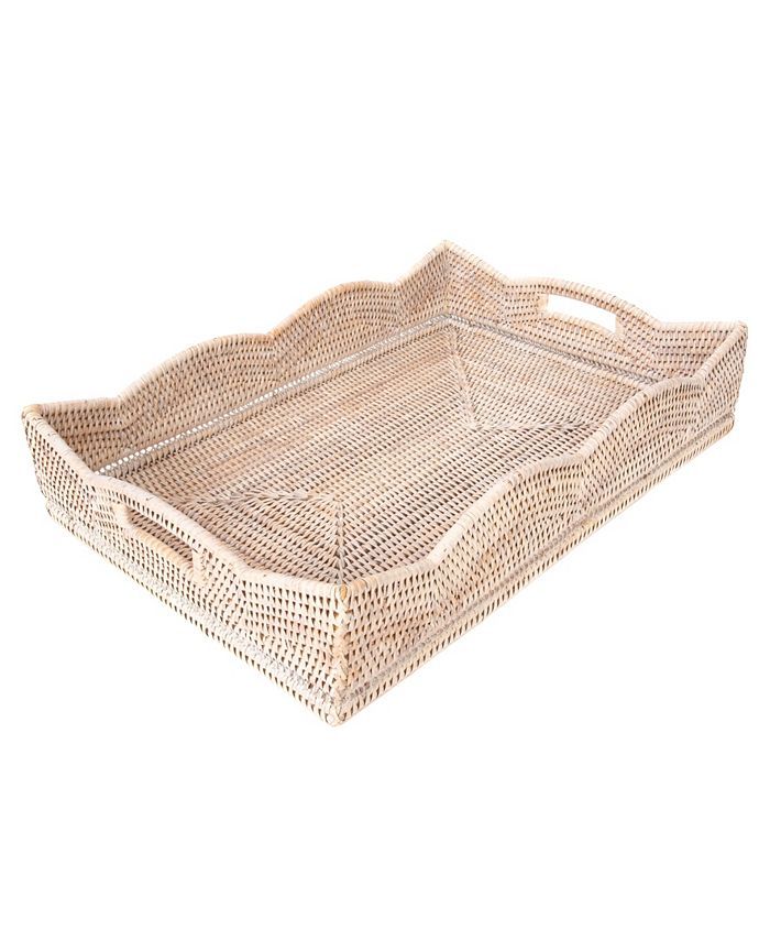 Artifacts Trading Company Scallop Collection Rectangular Tray & Reviews - Serveware - Dining - Ma... | Macys (US)