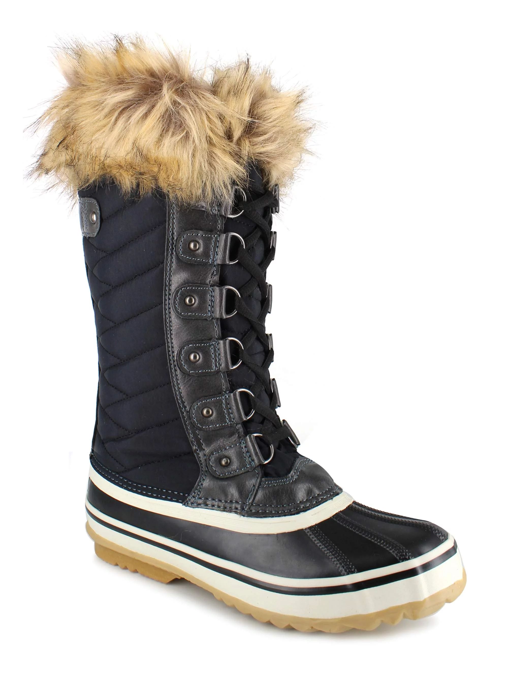Portland Boot Company Women's Cairo 12" Faux Fur Trim Snow Boot | Walmart (US)