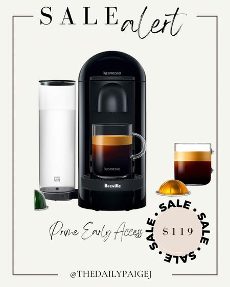 If you want a great latte, but don’t want to spend a crazy amount of money, this Nespresso is a great option! Currently on sale with the Prime Day Deals and comes out to just $120 for this great Nespresso machine. 

#LTKhome #LTKsalealert