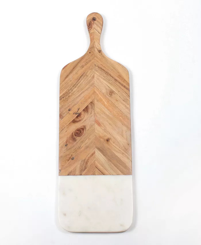 8 Oak Lane Marble Cheeseboard - Macy's | Macy's