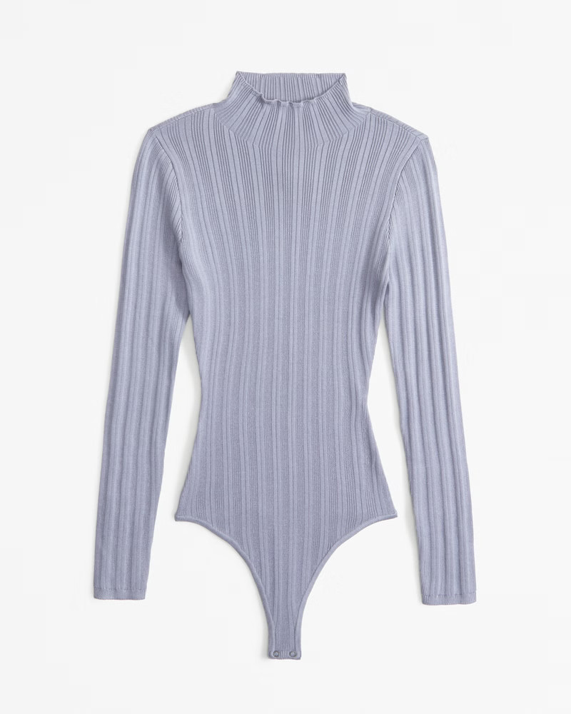 Women's Turtleneck Sweater Bodysuit | Women's Tops | Abercrombie.com | Abercrombie & Fitch (US)
