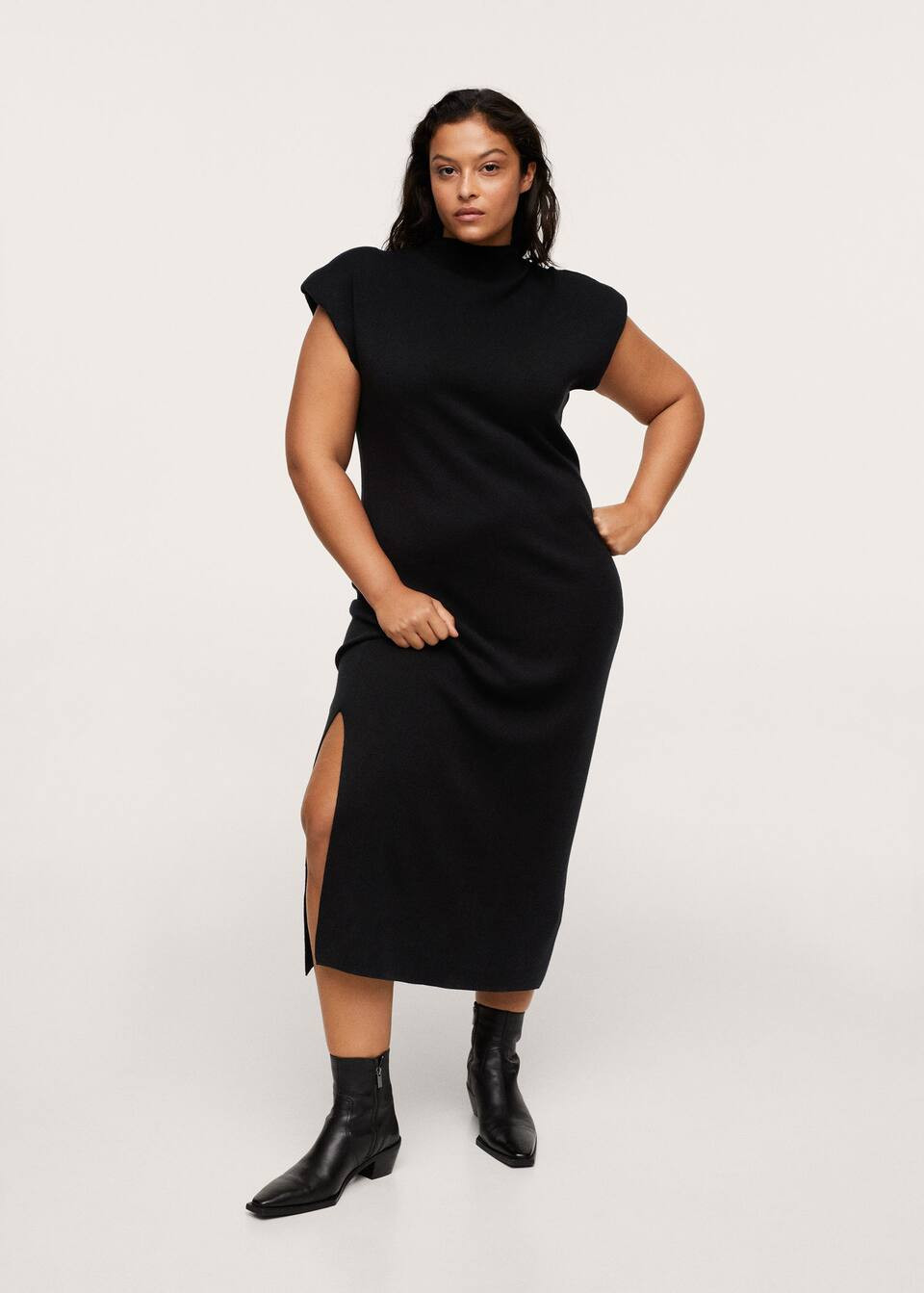 Cut-out bodycon dress | MANGO (US)