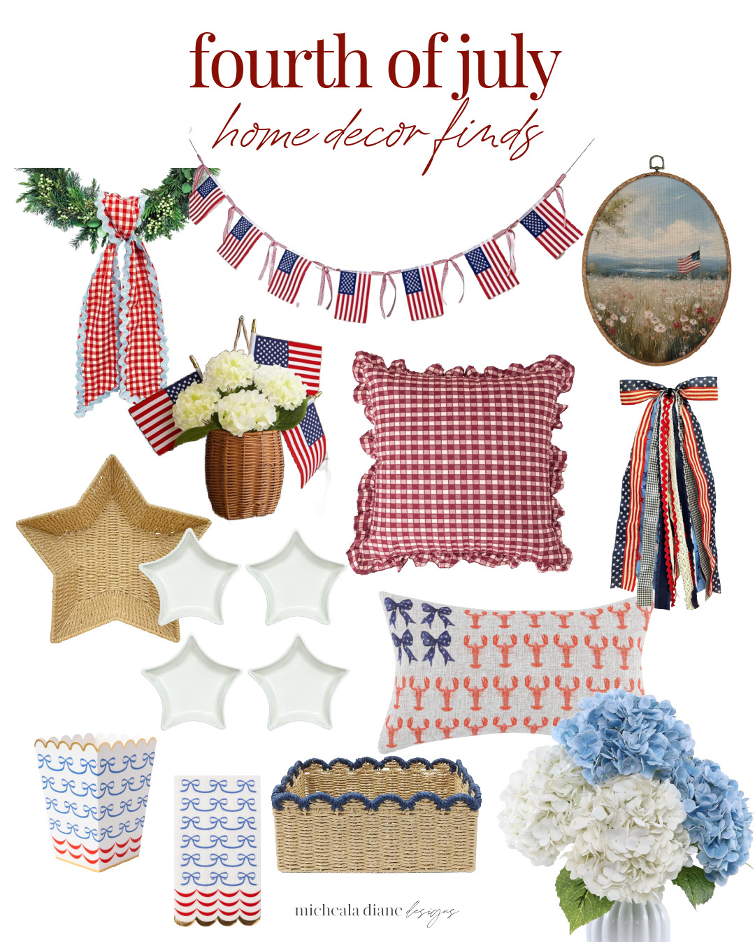 Fourth of July Decor from @amazon. Affordable 4th of July decor. 

 #LTKSeasonal #LTKHome