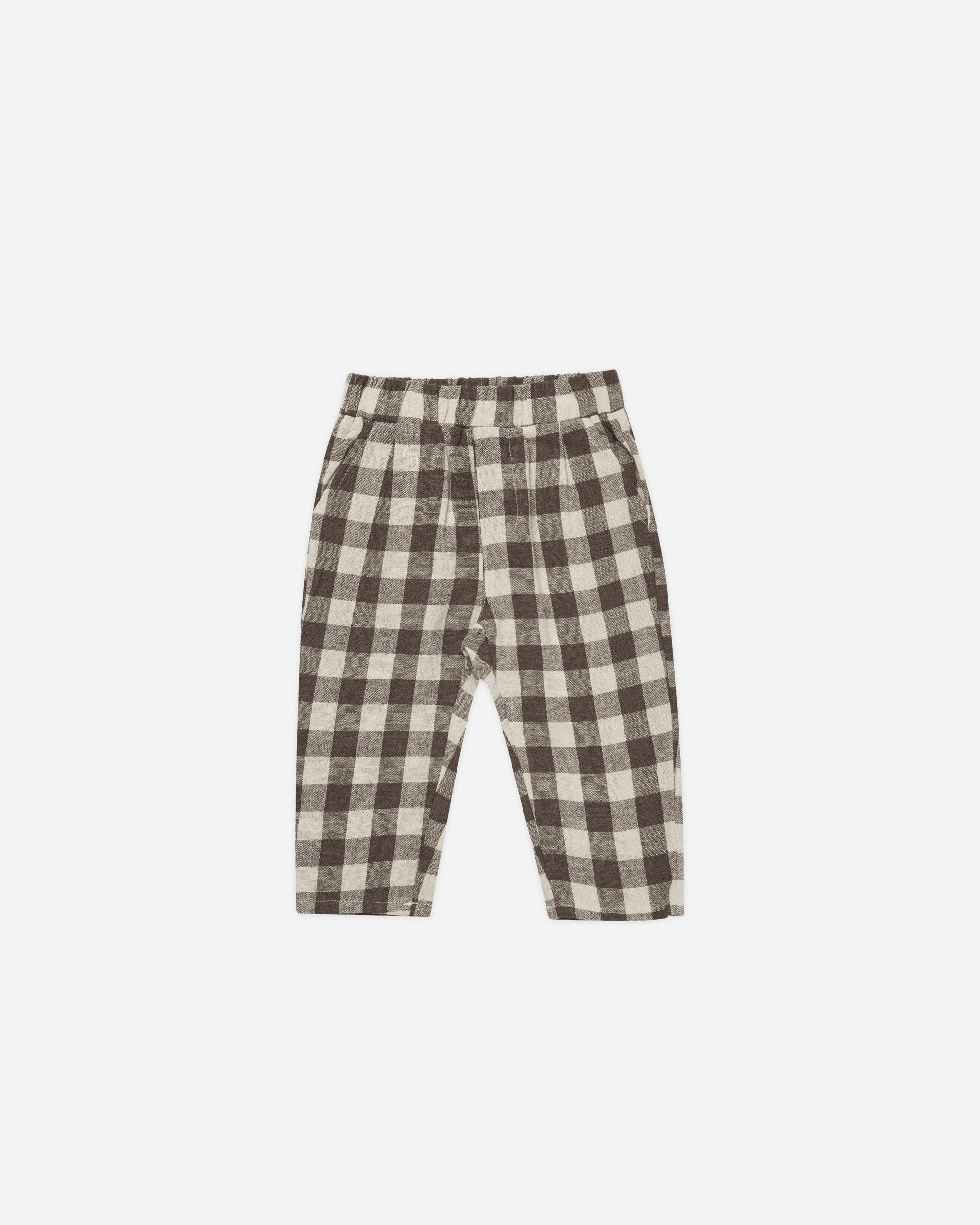 Otis Pant || Charcoal Check | Rylee + Cru