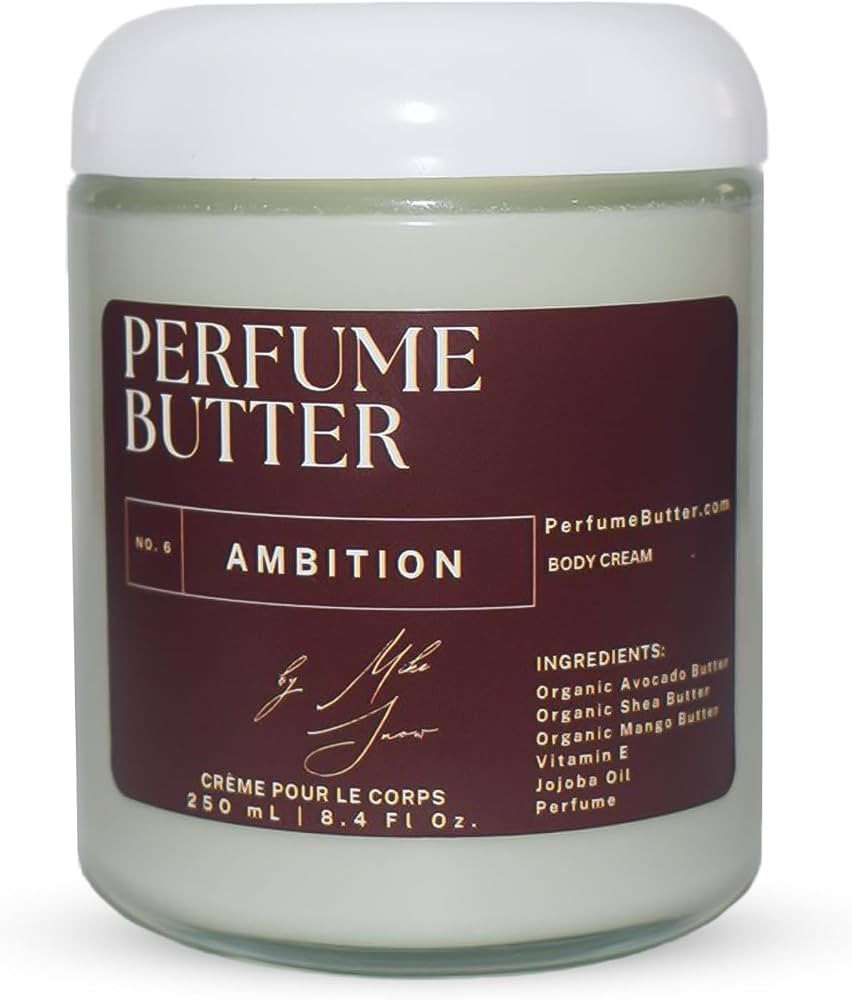 8.4 Fl. oz Perfume Butter – AMBITION | Luxuriously Hydrating & Lasting Scented Body Butter with... | Amazon (US)