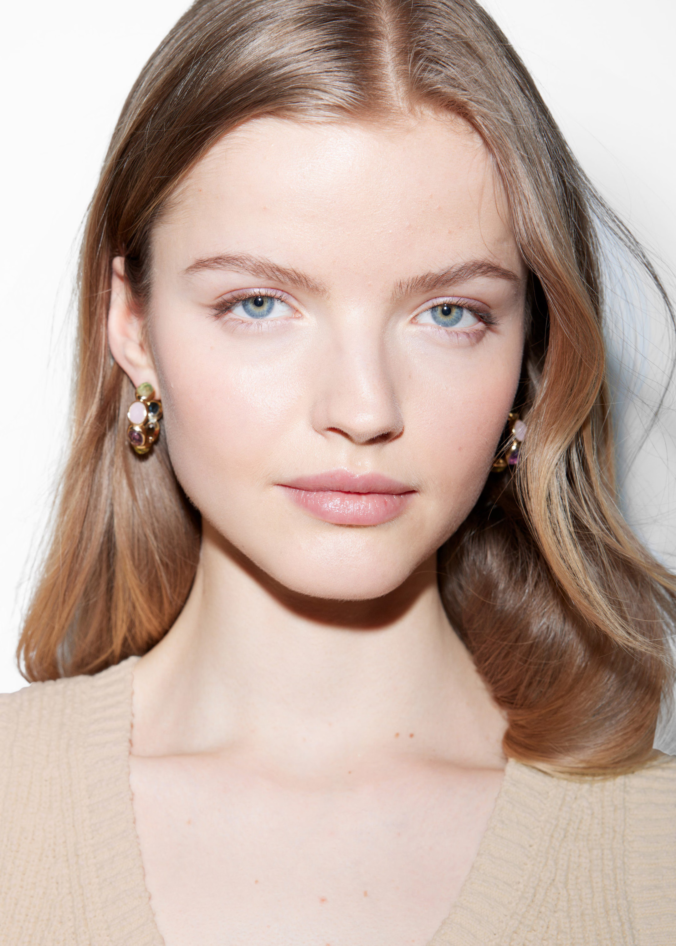Vibrant Crystal Hoops - Gold - Accessories - & Other Stories GB | & Other Stories UK