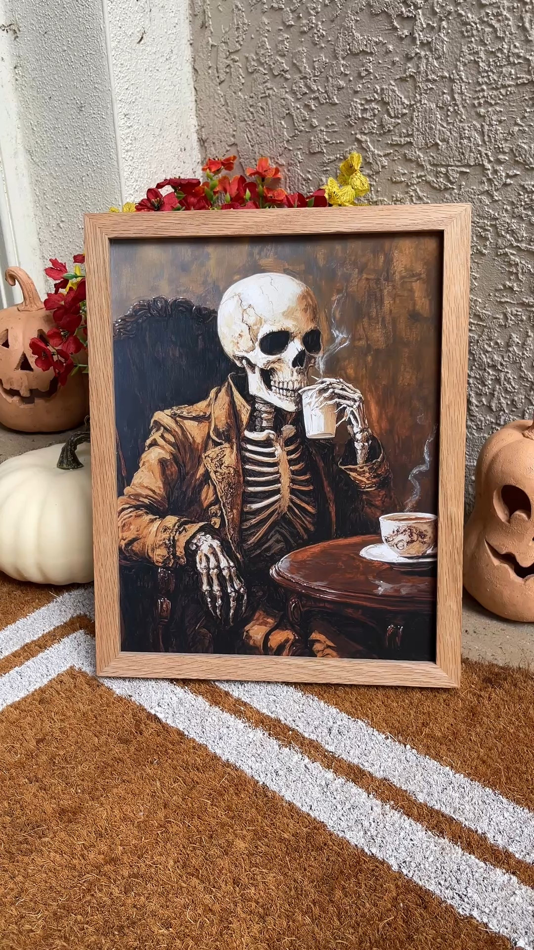 Halloween wall art, vintage Halloween print, spooky skeleton art, gothic coffee decor, skeleton drinking coffee, skull artwork, neutral Halloween decor, moody fall art, spooky neutral print, organic Halloween print, creepy cozy vibes, vintage macabre print, earthy gothic decor, Halloween printable art, creepy coffee bar art, aesthetic spooky print, haunted coffee nook, minimalist spooky decor, dark academia Halloween, Victorian Halloween art, spooky chic artwork, autumn skeleton decor, rustic Halloween print, affordable Halloween art, skull with coffee art, spooky neutral artwork, Etsy skeleton print, spooky bar cart decor, bone-chilling art print, Halloween cafe wall art, creepy vintage vibes, brown Halloween tones, neutral spooky home, old world Halloween, haunted vibes decor, skeleton art Etsy, gothic printable wall art, spooky skeleton coffee, Halloween wall decor Etsy, creepy kitchen art print, cozy horror artwork, spooky farmhouse Halloween, moody Halloween home, Halloween neutral printable, spooky chic Halloween, affordable Etsy Halloween, haunted house art print, eerie cafe decor, vintage bone decor, fall skull art

#LTKSeasonal #LTKHome #LTKFindsUnder50