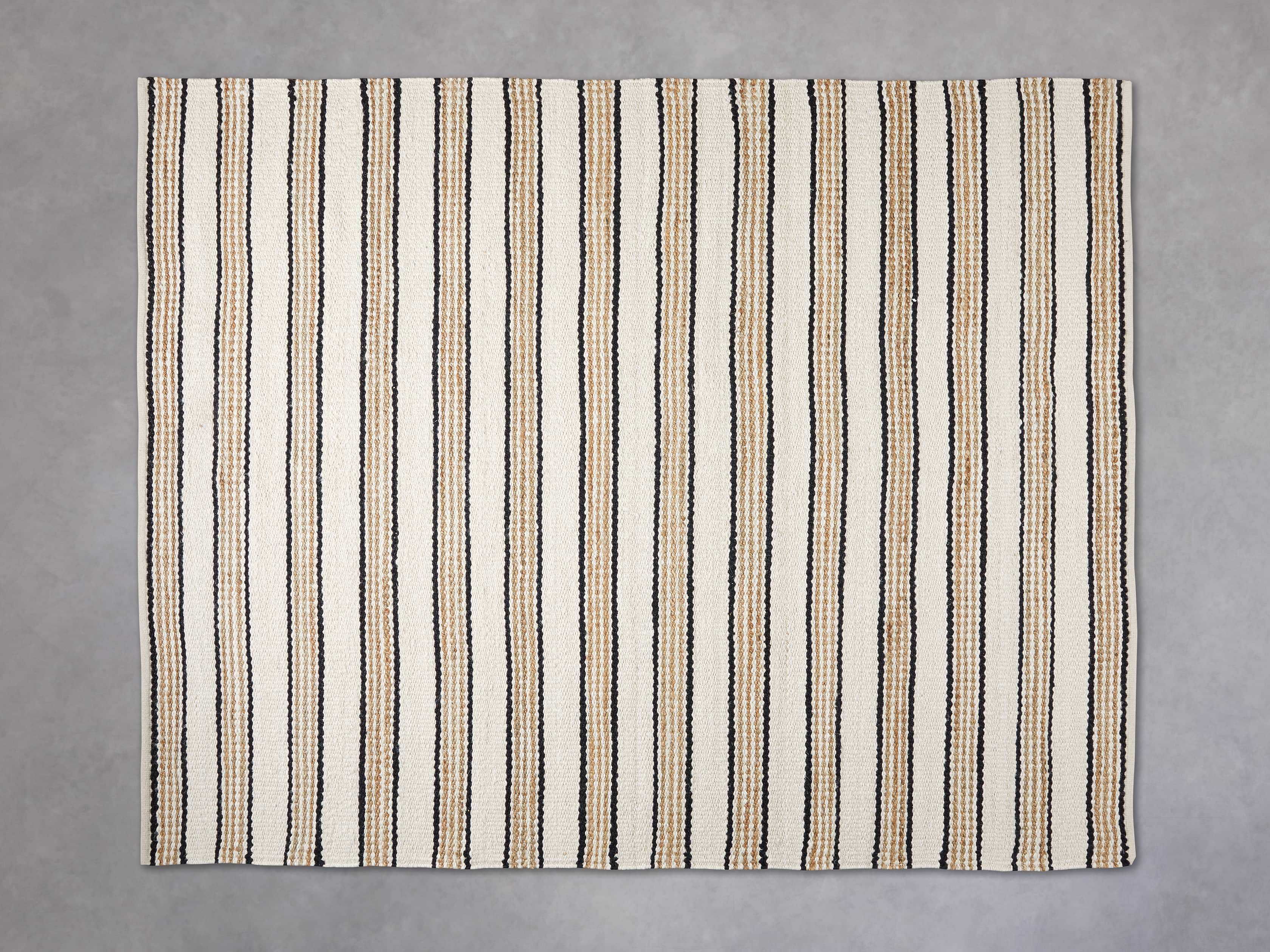 Brookfield Handwoven Striped Rug | Arhaus