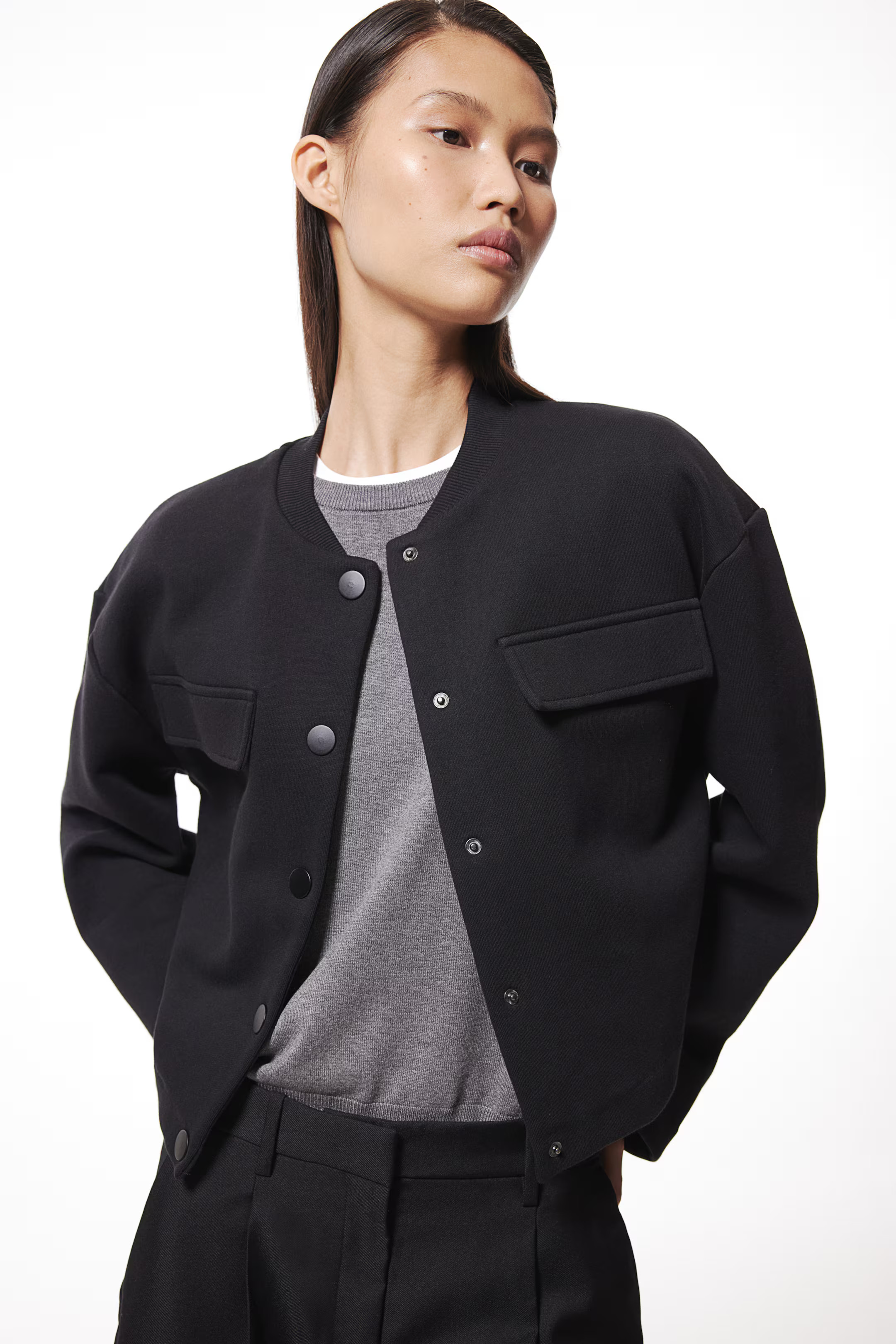 Sweatshirt Cardigan | H&M (US + CA)