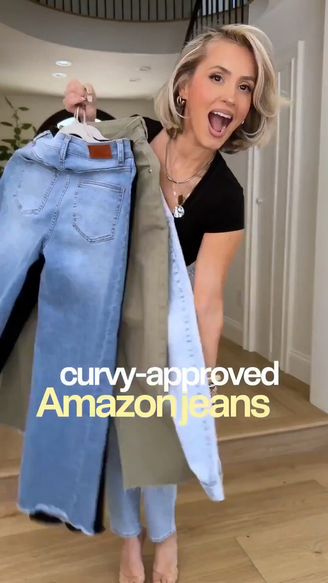 Curvy & petite approved stretch jeans from Amazon! 🙌🏼🔥🌶️ i’m wearing a size small or size 4

#LTKgrwm #LTKootd #LTKU