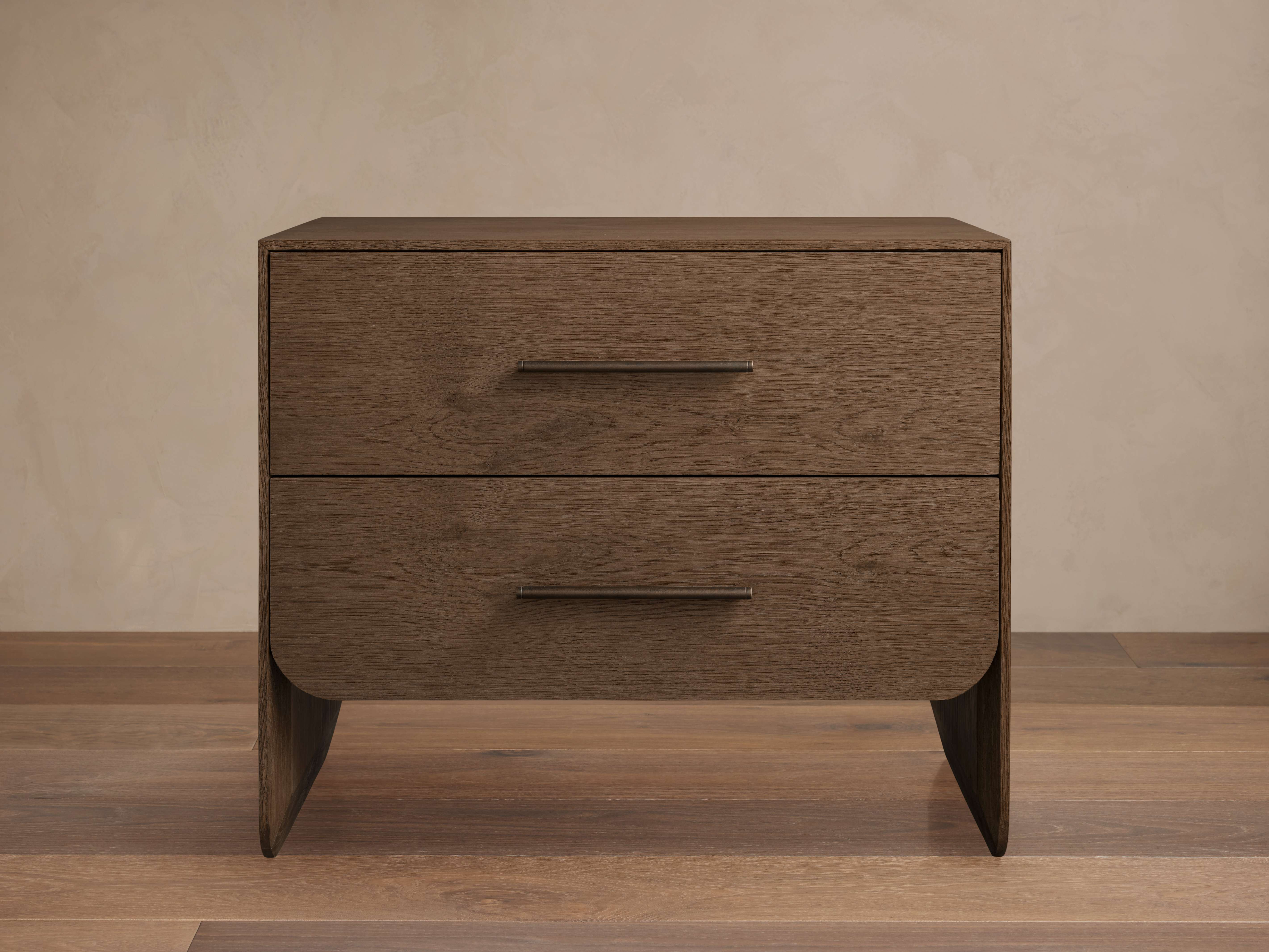 Felton Closed Nightstand | Arhaus