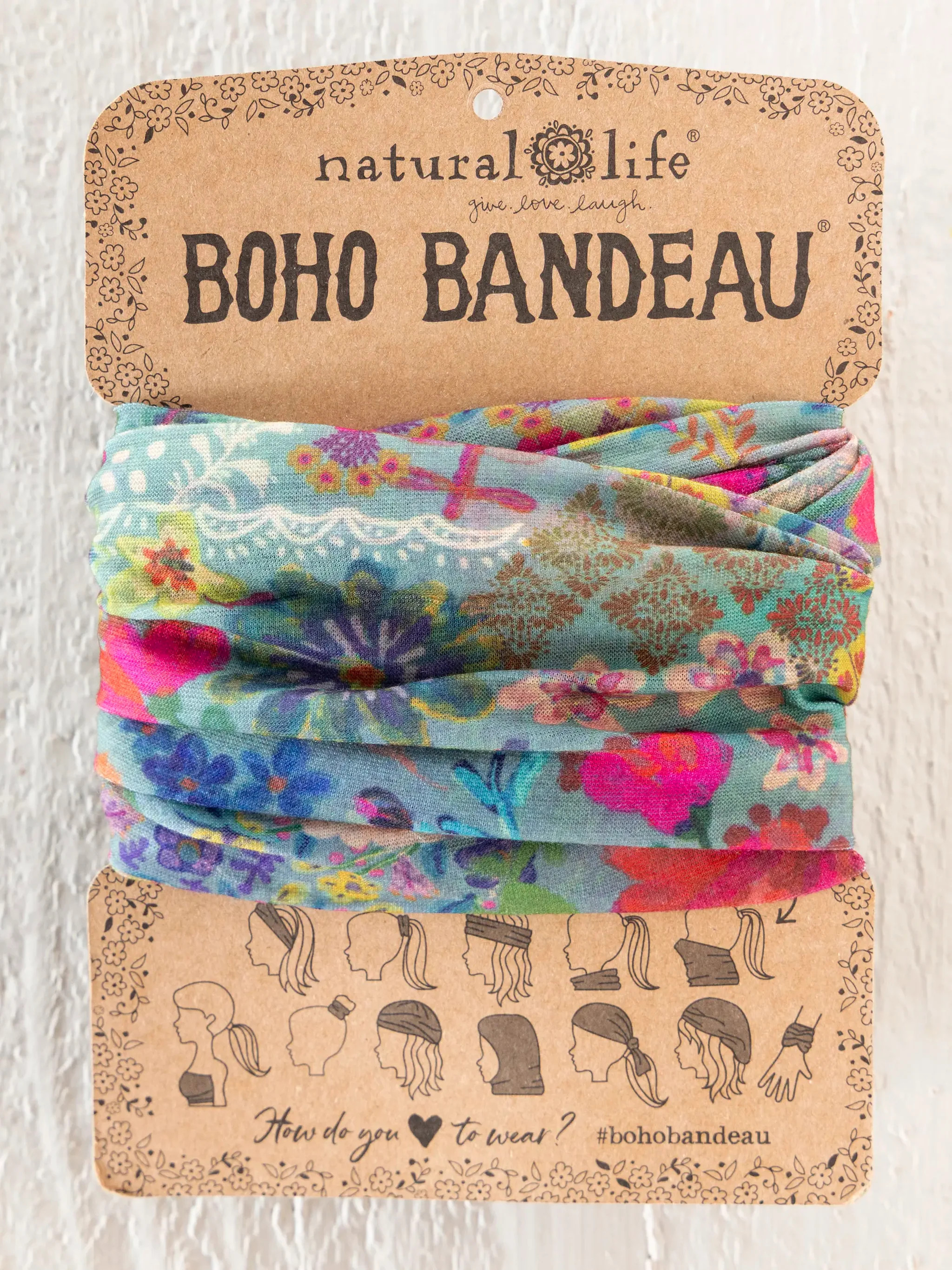 Full Boho Bandeau® Headband | Natural Life
