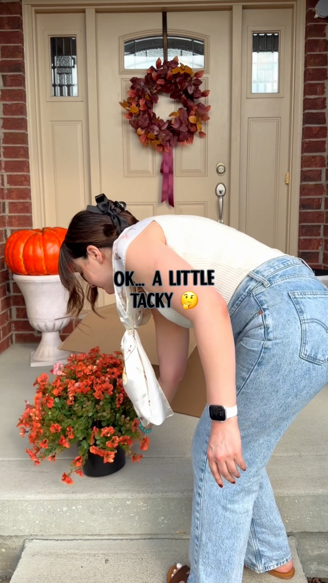 fall decor, front porch, faux pumpkins, artificial mums, fall wreath, fall door mat,

#LTKHome #LTKSeasonal #LTKSaleAlert