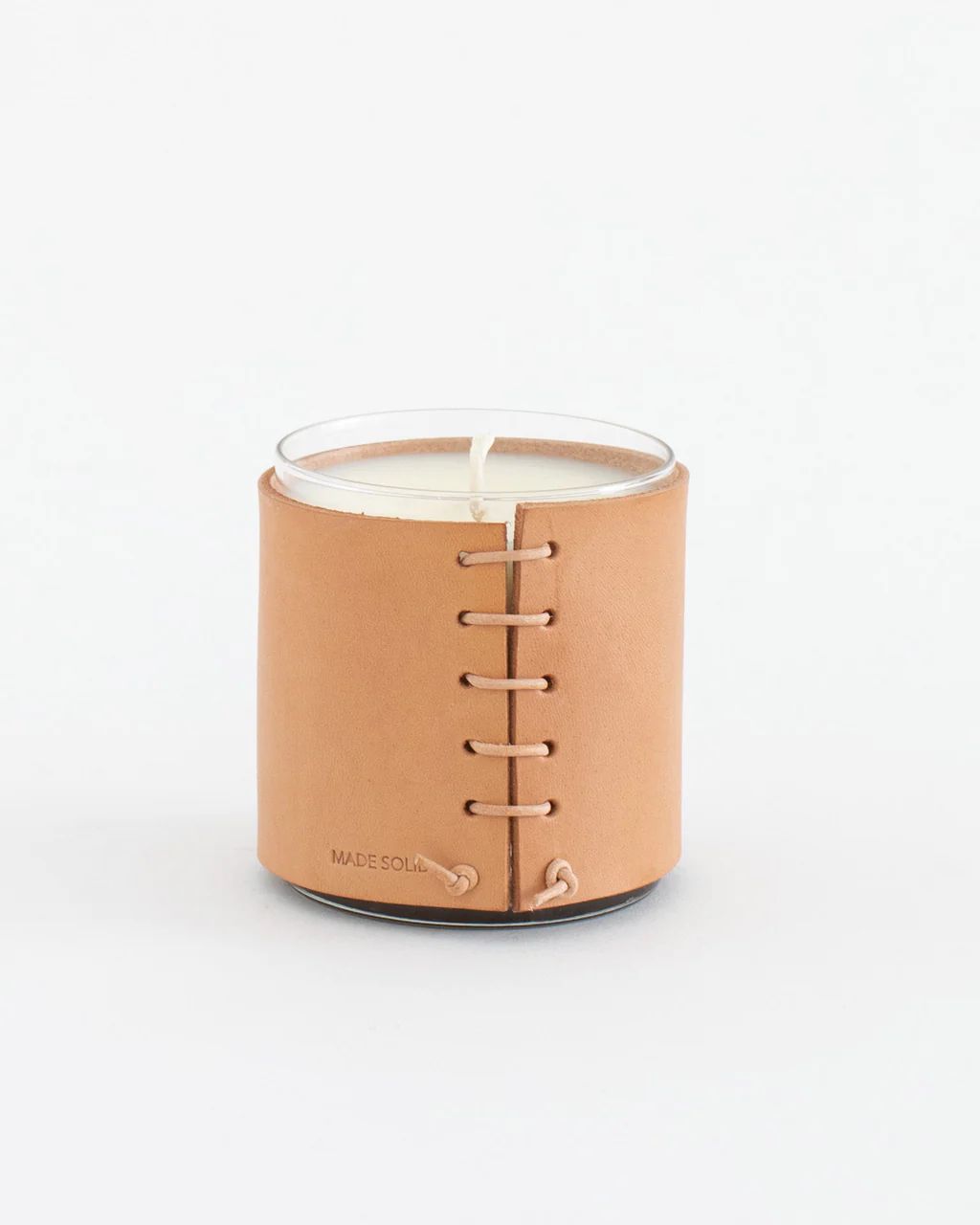 Leather Scented Candle | The Vintage Rug Shop