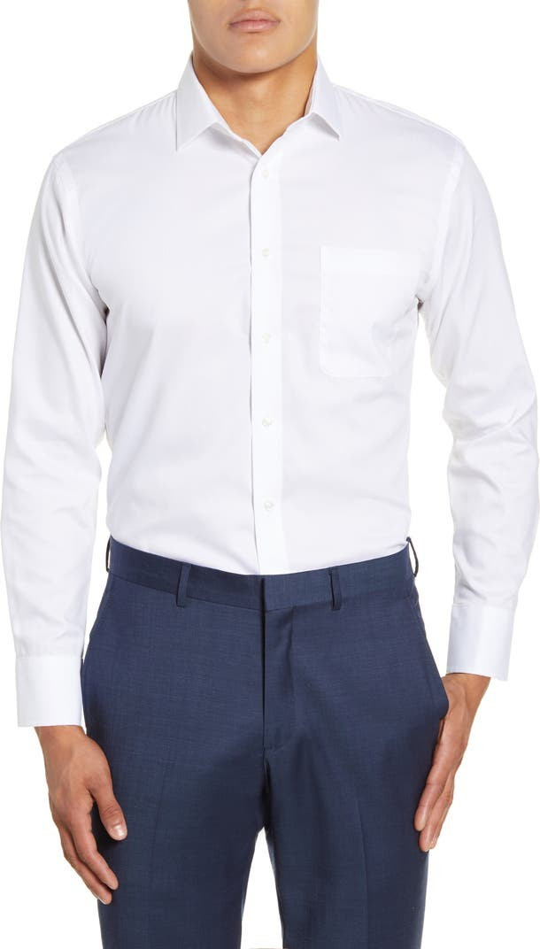 Trim Fit Non-Iron Dress Shirt | Nordstrom
