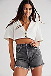 AGOLDE Dee Ultra High-Rise Shorts | Free People (Global - UK&FR Excluded)