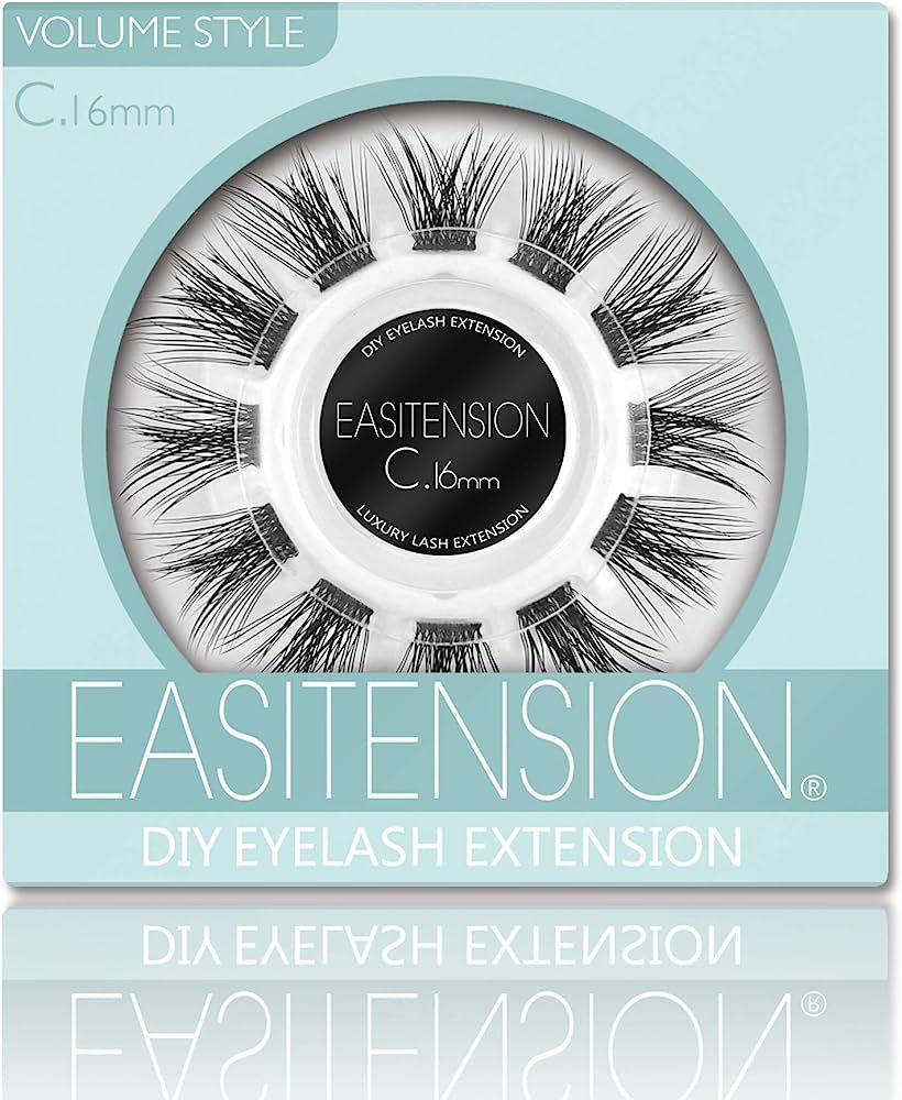 DIY Eyelash Extension, 3D Effect Individual Glue Bonded Lash Clusters Volume Lashes Set, Home Eye... | Amazon (US)