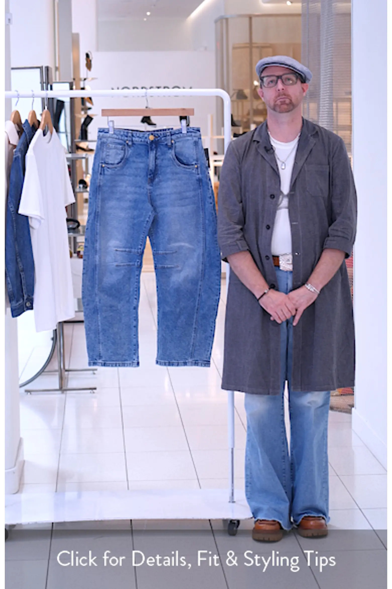 Ashlyn Baggy Barrel Leg Jeans (Women) | Nordstrom | Nordstrom