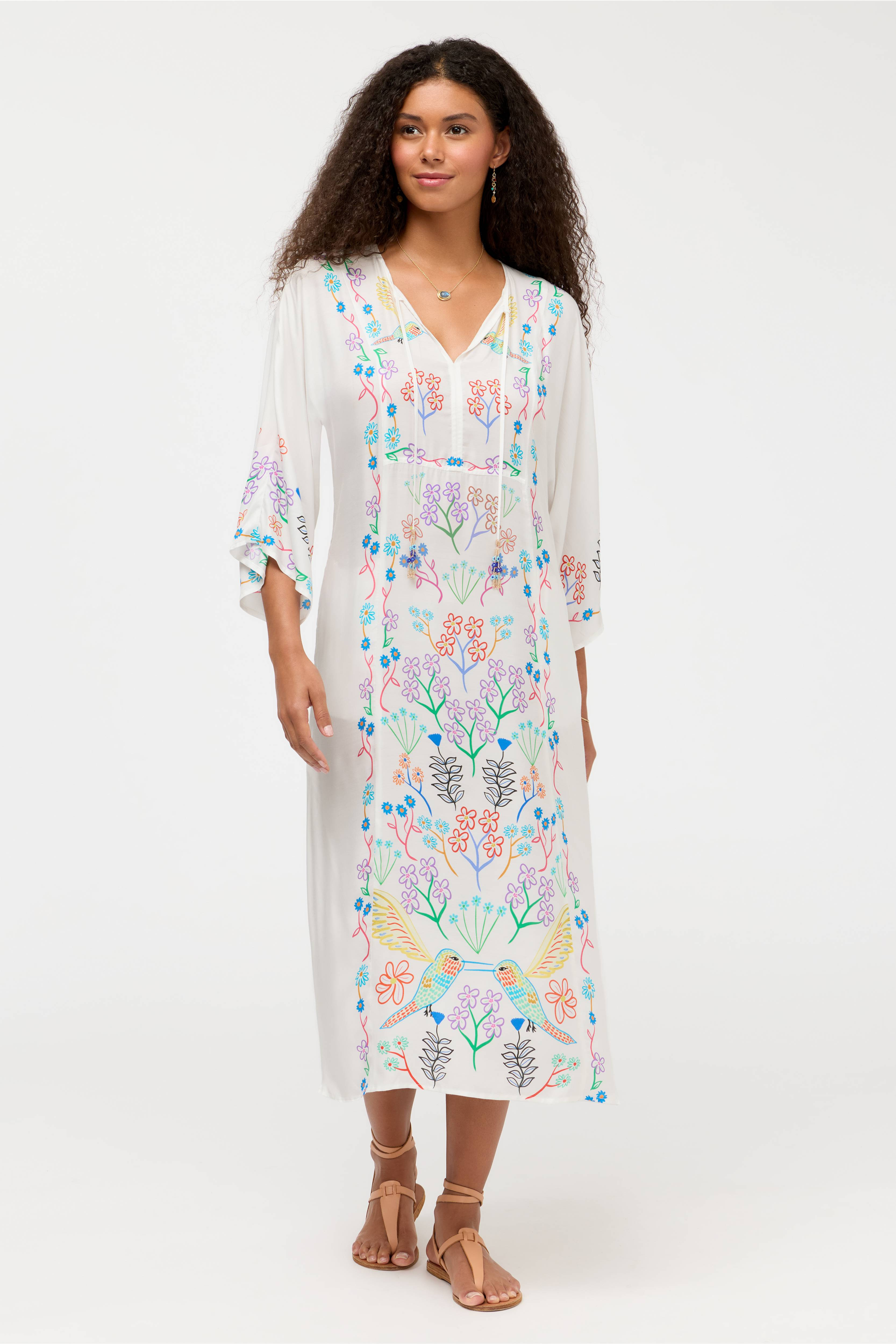 JW X ASHLEY PERCIVAL AVERI KAFTAN
                                
                              ... | Johnny Was