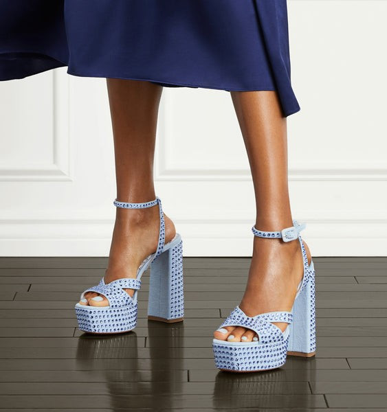 The Party Platform - Blue Rhinestone | Hill House Home