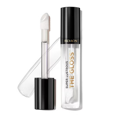 Revlon Super Lustrous Lip Gloss - 200 Crystal Clear - 0.13 fl oz: Moisturizing, Shine Enhancing, Paraben-Free | Target