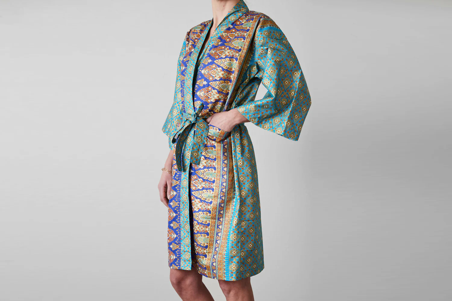 Verve Culture Jasmine Thai Lounge Robe | Verve Culture